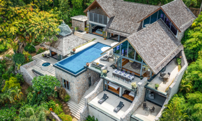 Villa Rom Trai Gardens and Pool from Top | Phuket, Thailand