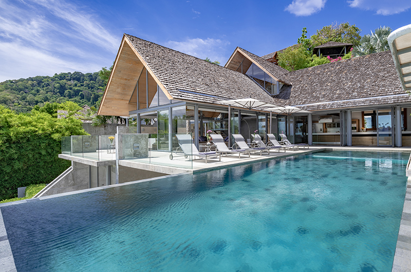 Villa Saengootsa Pool Side Sun Beds | Phuket, Thailand