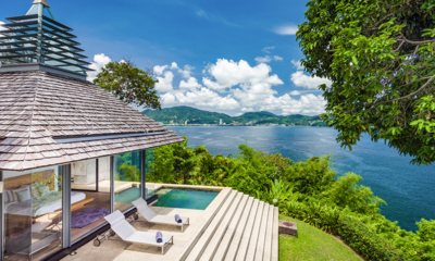 Villa Saengootsa Master Bedroom View from Outside with Sea View | Phuket, Thailand