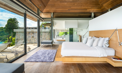 Villa Saengootsa Master Bedroom with Wooden Floor | Phuket, Thailand
