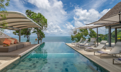 Villa Saengootsa Pool Side Seating Area with View | Phuket, Thailand