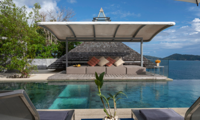 Villa Saengootsa Pool Side Lounge Area with View | Phuket, Thailand