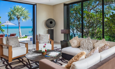 Villa Sawarin Seating Area with Sea View | Phuket, Thailand
