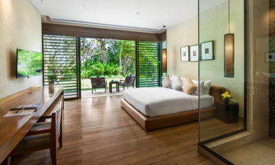 Villa Sawarin Bedroom with TV and View | Phuket, Thailand
