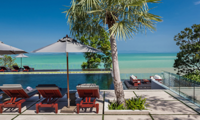 Villa Sawarin Pool Side Sun Beds with Sea View | Phuket, Thailand