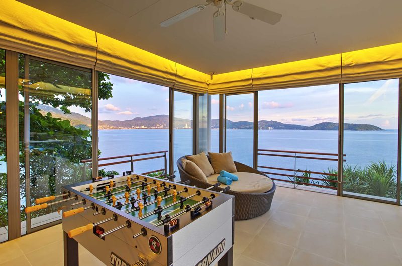 Villa Wang Nam Jai Living Area with Sea View | Kamala, Phuket