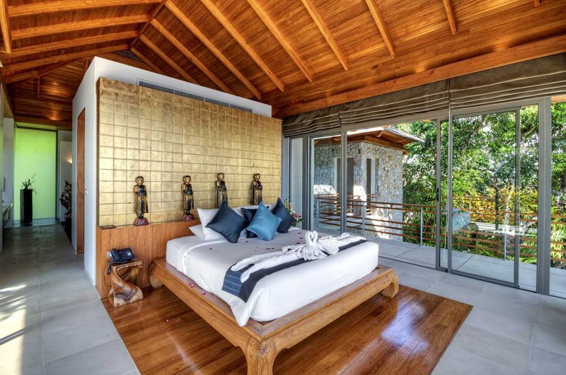 Villa Wang Nam Jai Bedroom with Wooden Floor | Kamala, Phuket