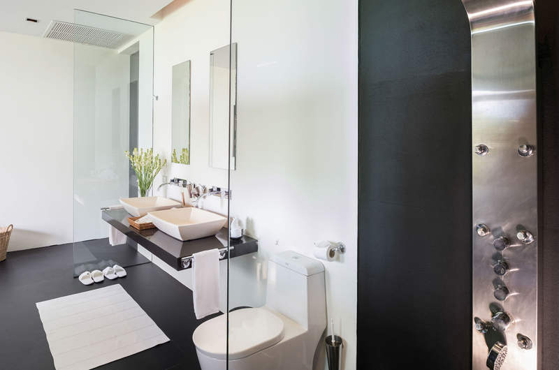 Villa Yang His and Hers Bathroom | Kamala, Phuket