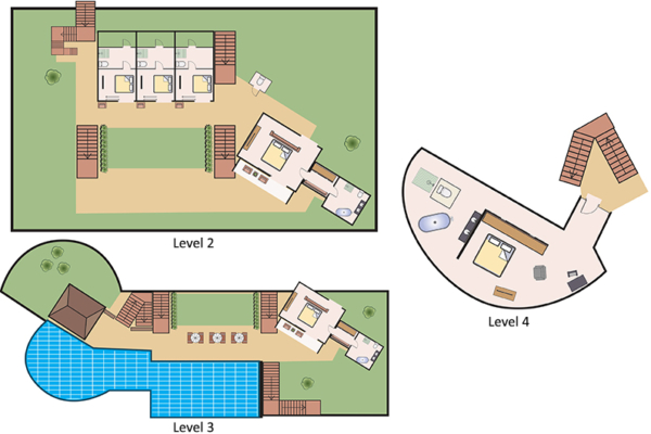 Baan Jakawan Floorplan Two | Chaweng, Koh Samui