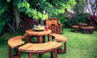 Baan Jakawan Outdoor Wooden Seating | Chaweng, Koh Samui