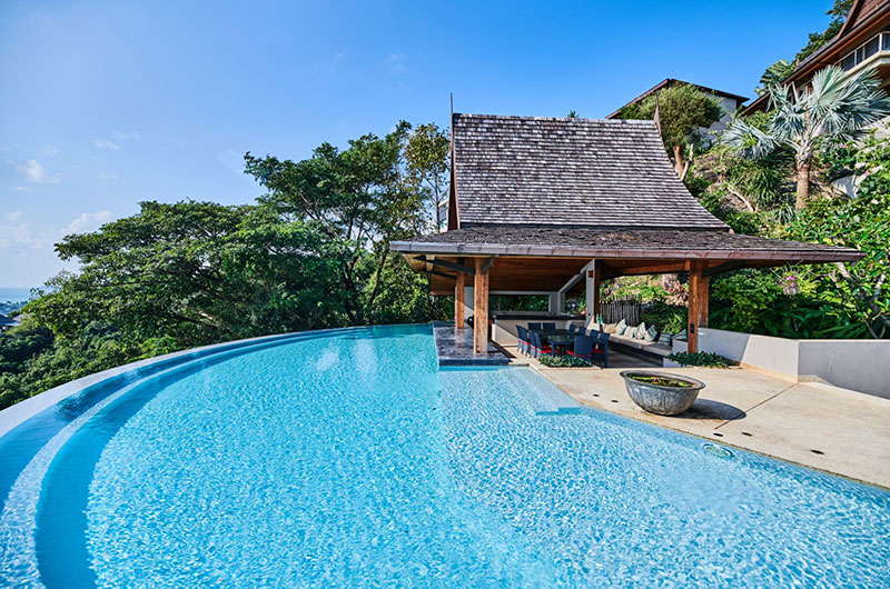Baan Jakawan Pool Side Seating and Dining Area | Chaweng, Koh Samui