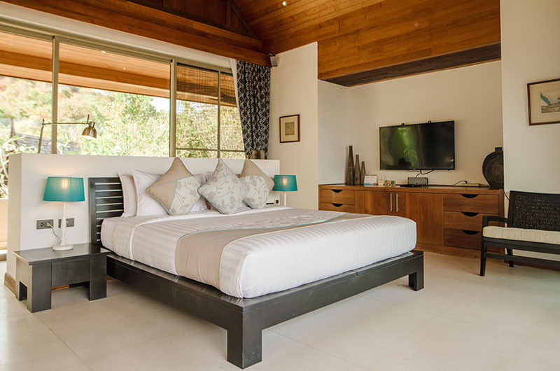 Baan Jakawan Bedroom Three with TV | Chaweng, Koh Samui