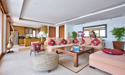 Ban Lealay Indoor Living Area | Bophut, Koh Samui