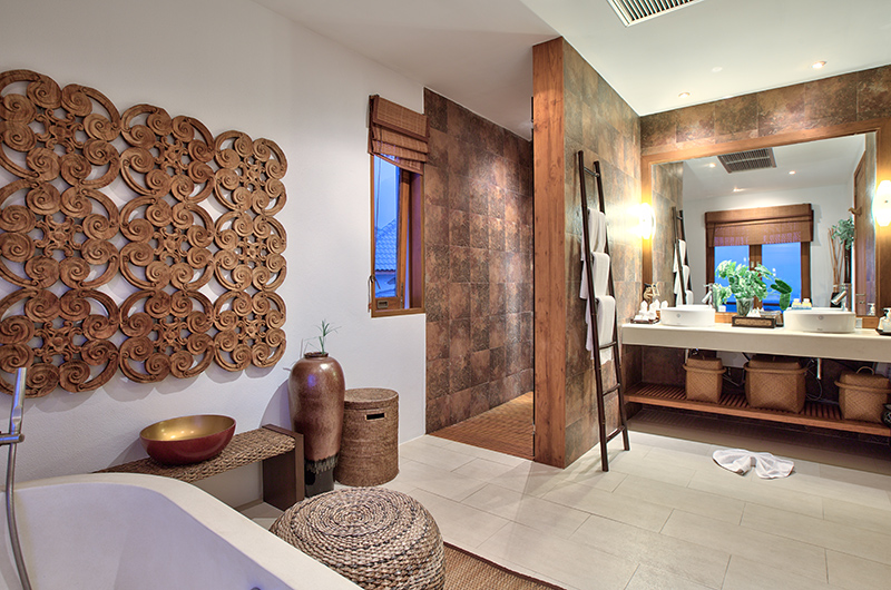 Ban Lealay Bathroom Three with Mirror | Bophut, Koh Samui