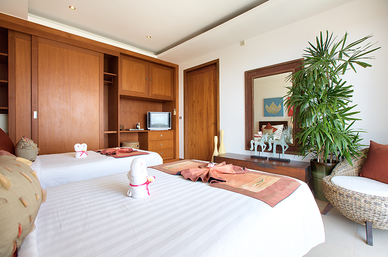 Ban Lealay Bedroom One with Twin Beds | Bophut, Koh Samui