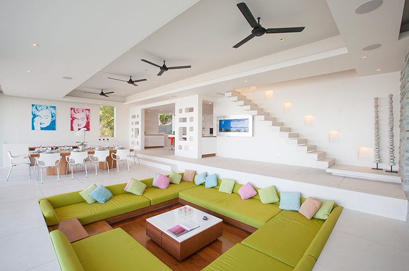 Lime Samui Villas Villa Splash Indoor Living Area | Nathon, Koh Samui