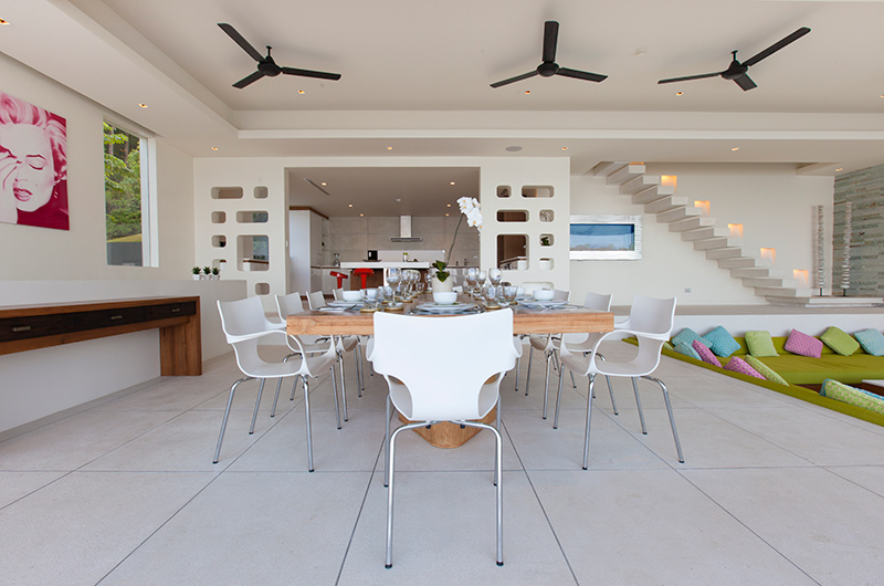 Lime Samui Villas Villa Splash Indoor Dining Area | Nathon, Koh Samui