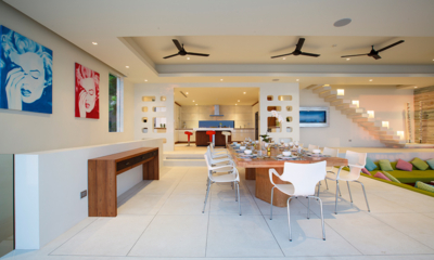 Lime Samui Villas Villa Splash Indoor Living and Dining Area | Nathon, Koh Samui