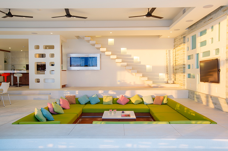 Lime Samui Villas Villa Splash Indoor Living Area | Nathon, Koh Samui