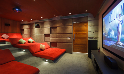 Lime Samui Villas Villa Splash Media Room with Lights | Nathon, Koh Samui