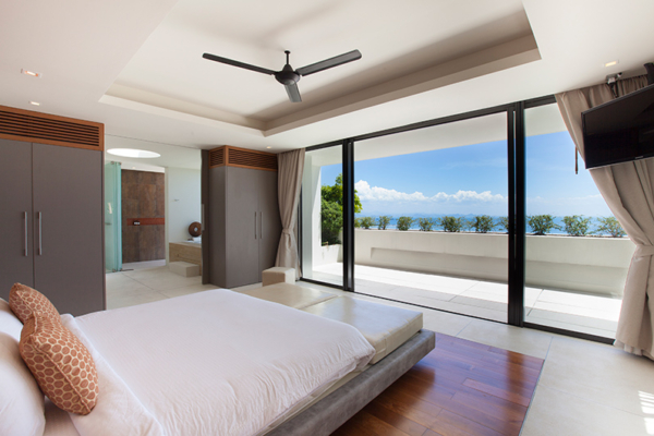 Lime Samui Villas Villa Splash Bedroom One with View | Nathon, Koh Samui