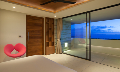 Lime Samui Villas Villa Splash Bedroom Three at Night | Nathon, Koh Samui