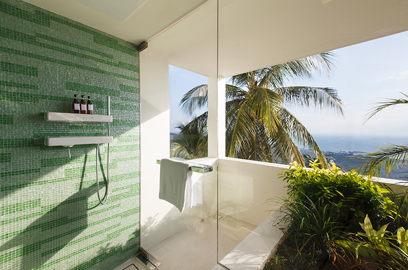 Lime Samui Villas Villa Splash Bathroom Four with Outdoor View | Nathon, Koh Samui