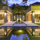 Sangsuri Villa Three Outdoor Area at Night | Chaweng, Koh Samui