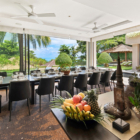 Sangsuri Villa Three Dining Area with View | Chaweng, Koh Samui