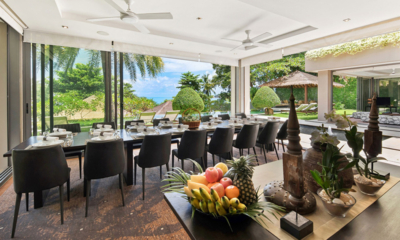 Sangsuri Villa Three Dining Area with View | Chaweng, Koh Samui
