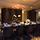 Sangsuri Villa Three Dining Area at Night | Chaweng, Koh Samui