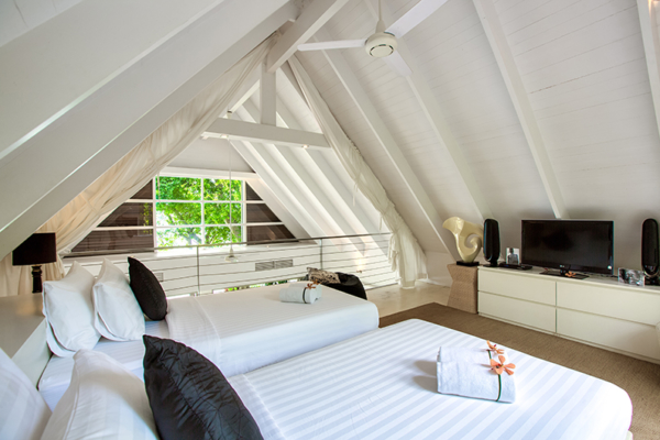 The Headland Villa 2 Twin Bedroom with TV | Taling Ngam, Koh Samui