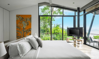 The View Samui Bedroom Four with TV and View | Taling Ngam, Koh Samui
