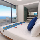 Villa Blue View Bedroom with Balcony | Bang Por, Koh Samui