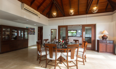Villa Frangipani Indoor Dining Area | Maenam, Koh Samui