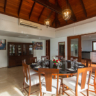 Villa Frangipani Kitchen and Dining Area | Maenam, Koh Samui