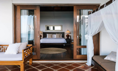 Villa Frangipani Bedroom One View | Maenam, Koh Samui