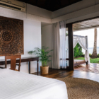 Villa Frangipani Bedroom One with Study Table | Maenam, Koh Samui