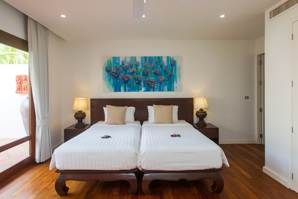 Villa Frangipani Twin Bedroom Three | Maenam, Koh Samui