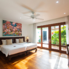 Villa Frangipani Bedroom Four with View | Maenam, Koh Samui