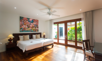 Villa Frangipani Bedroom Four with View | Maenam, Koh Samui