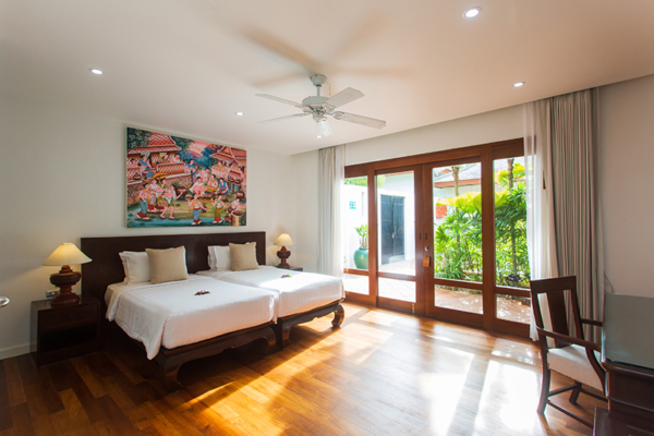Villa Frangipani Bedroom Four with View | Maenam, Koh Samui