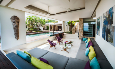 Villa Hin Samui Living Area with Pool View | Bophut, Koh Samui