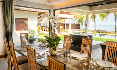 Villa Sila Dining Area with Sea View | Koh Samui, Thailand