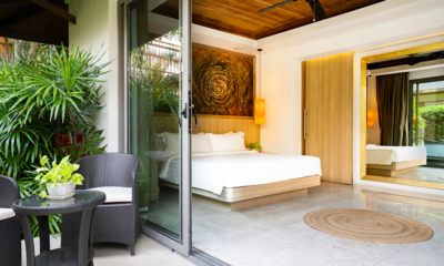 Villa Sila Bedroom and Balcony with View | Koh Samui, Thailand