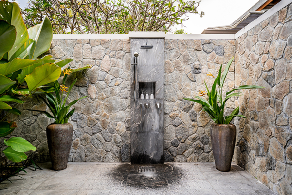 Villa Sila Open Plan Shower | Koh Samui, Thailand