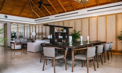 Villa Sila Living and Dining Area | Maenam, Koh Samui
