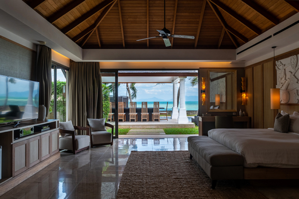 Villa Sila Bedroom with Sea View | Maenam, Koh Samui