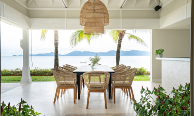 Villa Waterlily Dining with Sea View at Day Time | Koh Samui, Thailand