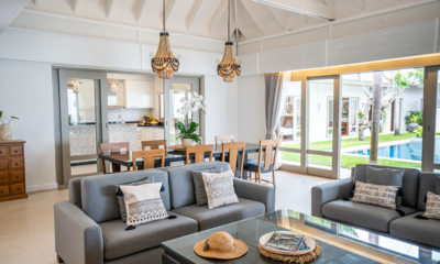 Villa Waterlily Living Area | Koh Samui, Thailand